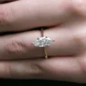 1.50ct Marquise Cut Diamond Engagement Ring SR1098 on hand