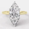1.50ct Marquise Cut Diamond Engagement Ring Yellow Gold SR1098