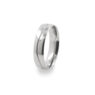 GWR2082 Gents Pattern Curve Line Platinum Palladium Wedding Ring