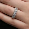 Oval shape diamond eternity ring - et2006 = SB10814