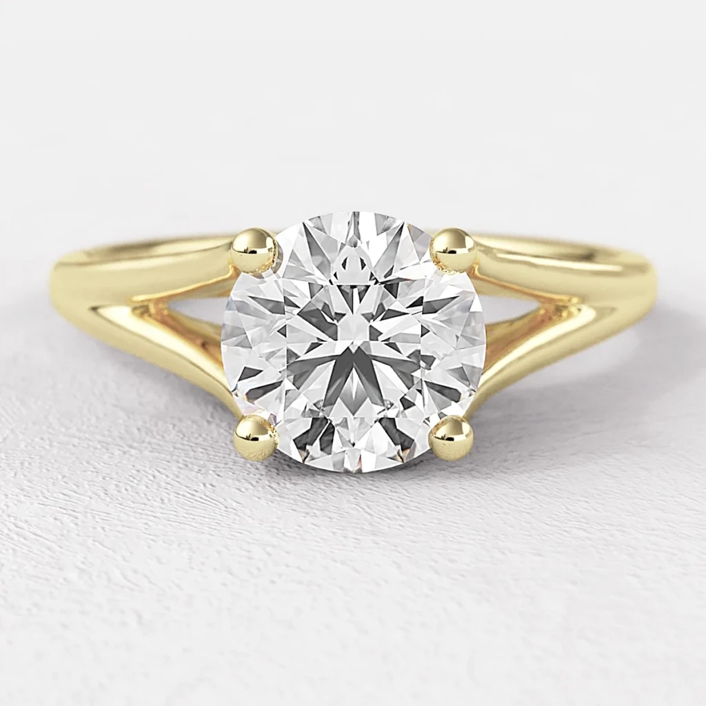 Split-band-solitaire-diamond-engagement-ring-sr1002-in-18k-yellow-gold