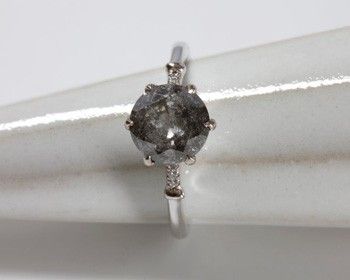 Included or Salt and Pepper Grey Diamond Bespoke Diamonds Dublin