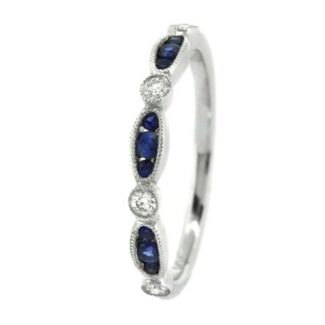 CR1029 sapphire and diamond ring Dublin image V1
