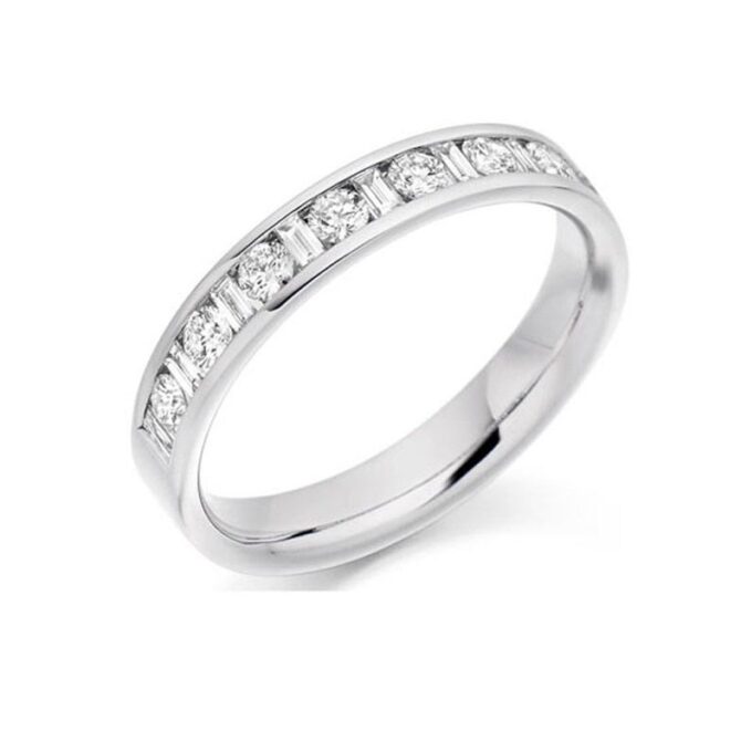 wr2045 white gold channel set ladies diamond wedding ring
