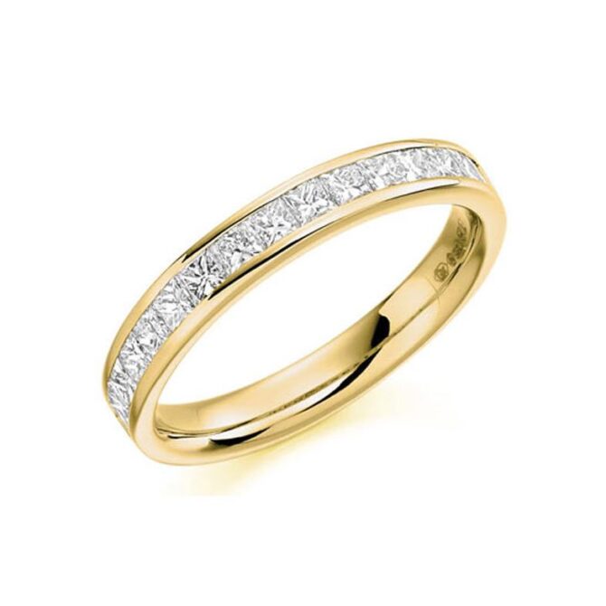 wr2059 yellow gold ladies diamond wedding ring