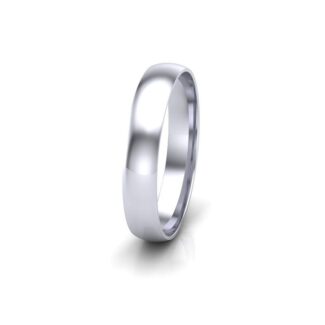 Mens plain wedding ring in palladium in Dublin
