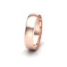rose gold plain gents wedding band traditional court