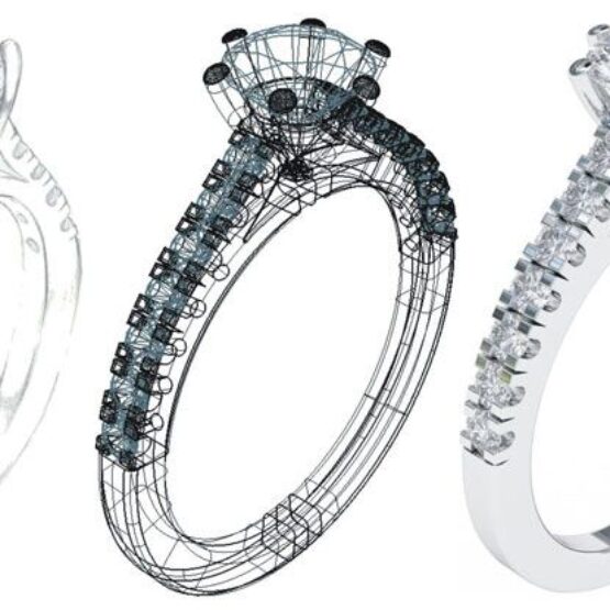 Design your own ring Ireland 3 diamond rings