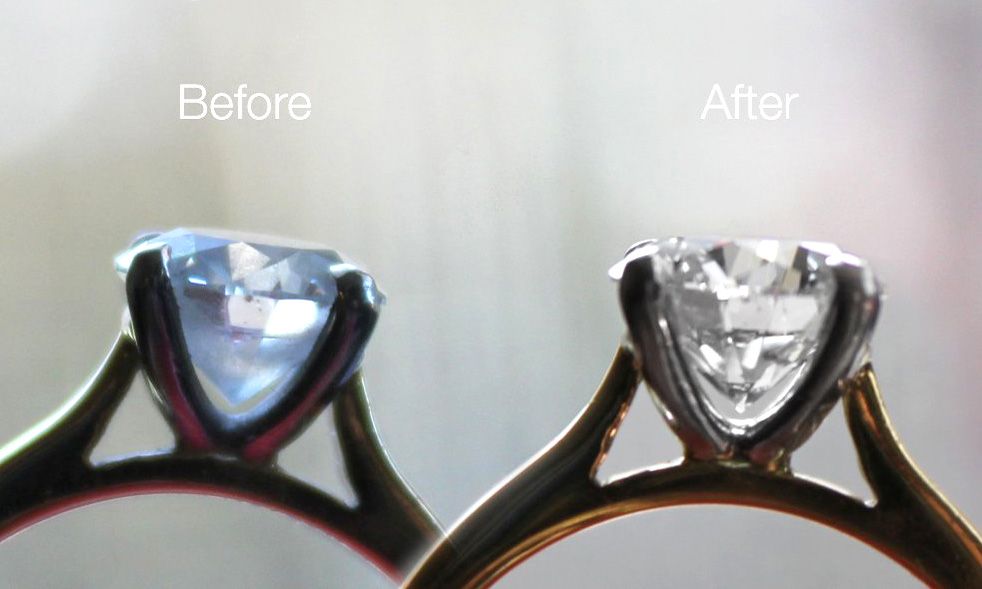 Free sonic cleaning at Bespoke Diamonds Dublin in Ireland