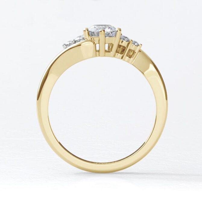 tr1013-18k-yellow-gold-unusual-multi-stone-diamond-engagement-ring-image-2