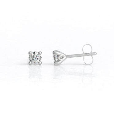ber201-3mm-white-gold-tulip-style-diamond-stud-earrings-image-1