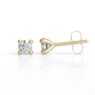 ber208-3mm-no-rail-yellow-gold-diamond-stud-earrings-image-1