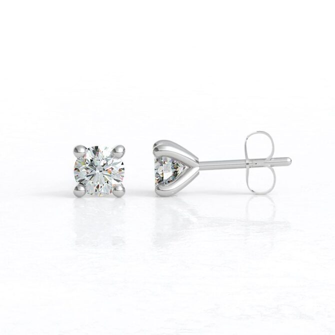 ber210-4mm-no-rail-white-gold-diamond-stud-earrings-image-1