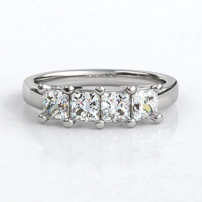 Bespoke-designed-four-stone-princess-cut-diamond-engagement-ring-sb0130-image-3