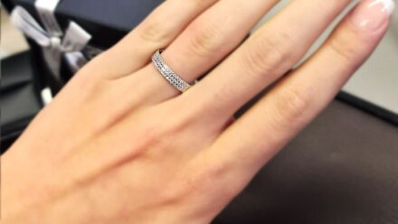 wr2072-pave-set-ladies-diamond-wedding-ring-on-hand-image-1