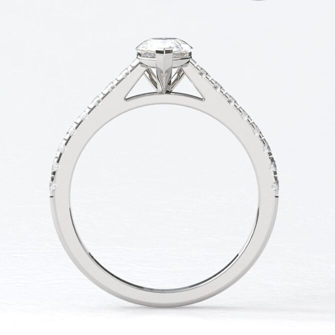pr1060-18k-white-gold-pear-cut-diamond-side-stone-engagement-ring-image-1