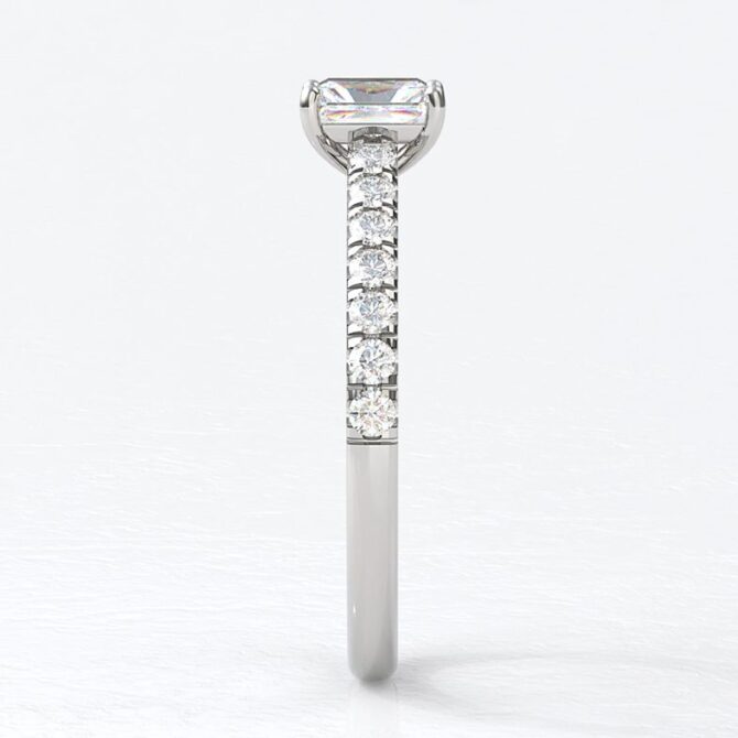 pr1077-18k-white-gold-radiant-cut-diamond-side-stone-ring-image-3