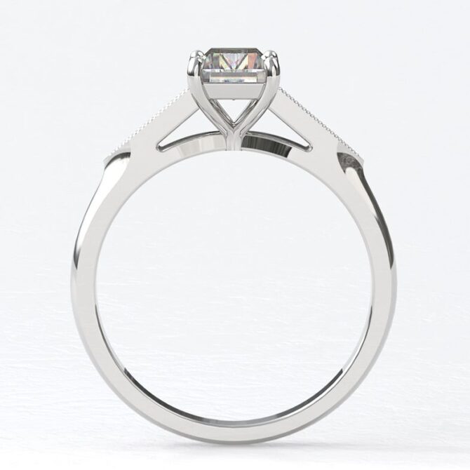 pr1074-18k-white-gold-emerald-cut-diamond-side-stone-ring-image-3