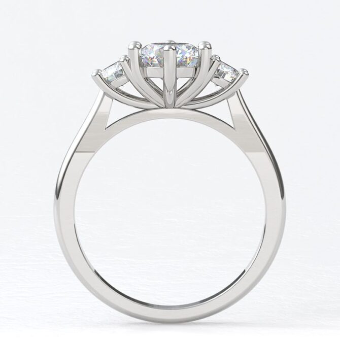TR1048-18k-white-gold-round-cut-diamond-trilogy-engagement-ring-image-1