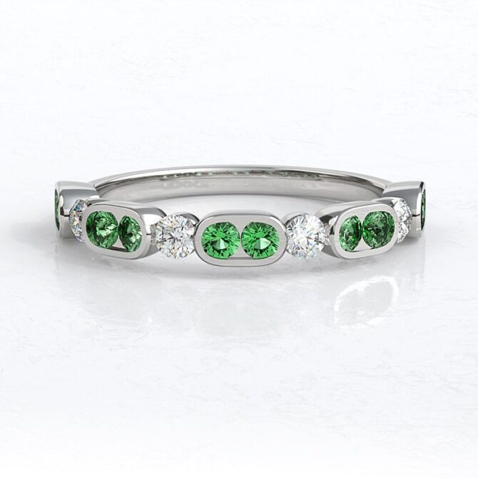 sb1360-bespoke-designed-emerald-and-diamond-gemstone-ring-image-1