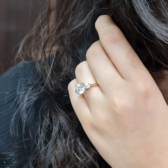 trilogy style diamond ring Dublin-tr1017-image3