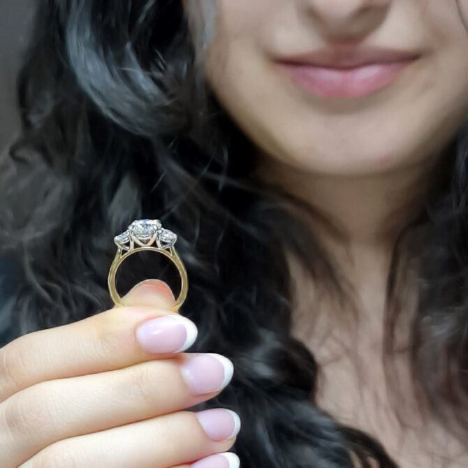 trilogy style diamond ring Dublin-tr1017-image9
