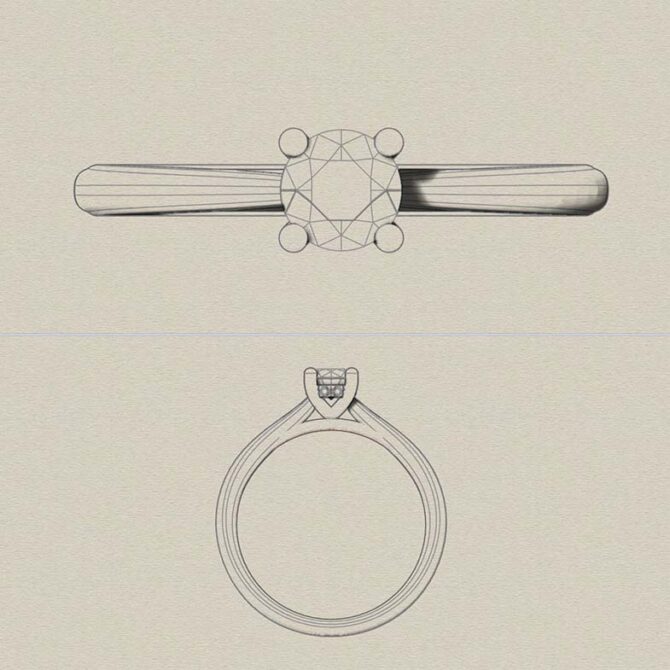 SB2045-bespoke-designed-four-claw-round-cut-diamond-solitaire-ring-image-1