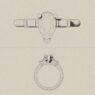 SB2132-bespoke-designed-pear-and-baguette-cut-diamond-three-stone-ring-image-1