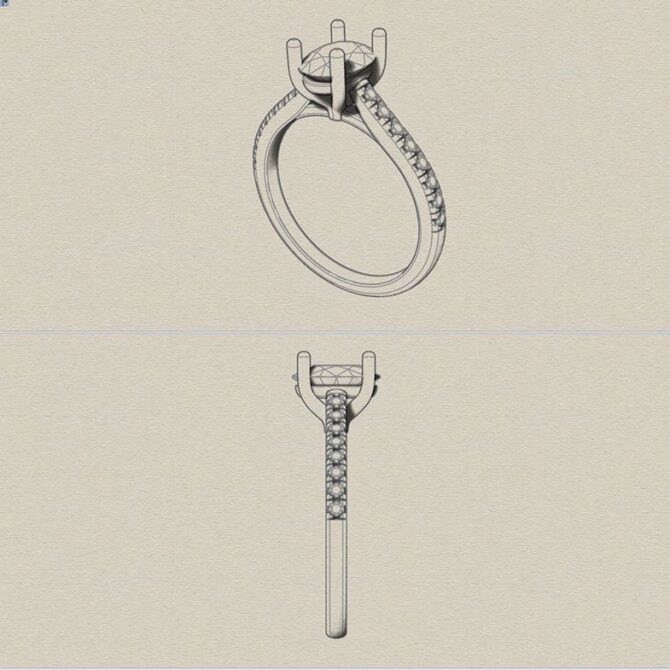 sb2103-bespoke-designed-oval-cut-diamond-claw-set-side-stone-ring-image-2