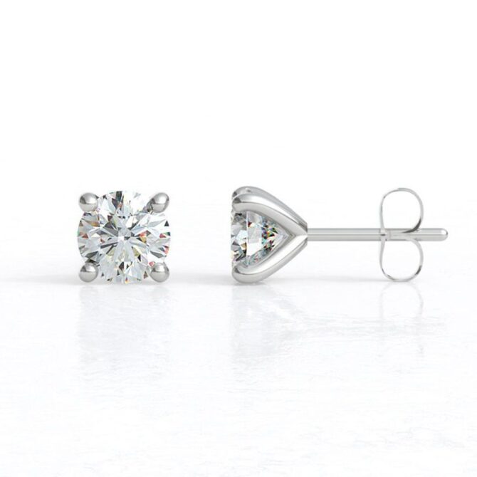 BER226-N-1.20ct-white-gold-round-cut-diamond-no-rail-stud-earrings-image-1