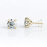 ber223-M-2.60ct-yellow-gold-round-cut-moissanite-tulip-style-stud-earrings-image-2