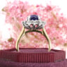 CR1048-3.60ct-18k-yellow-gold-sapphire-and-diamond-halo-gemstone-ring-image-2