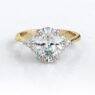 Moissanite - Most popular gemstone rings 4