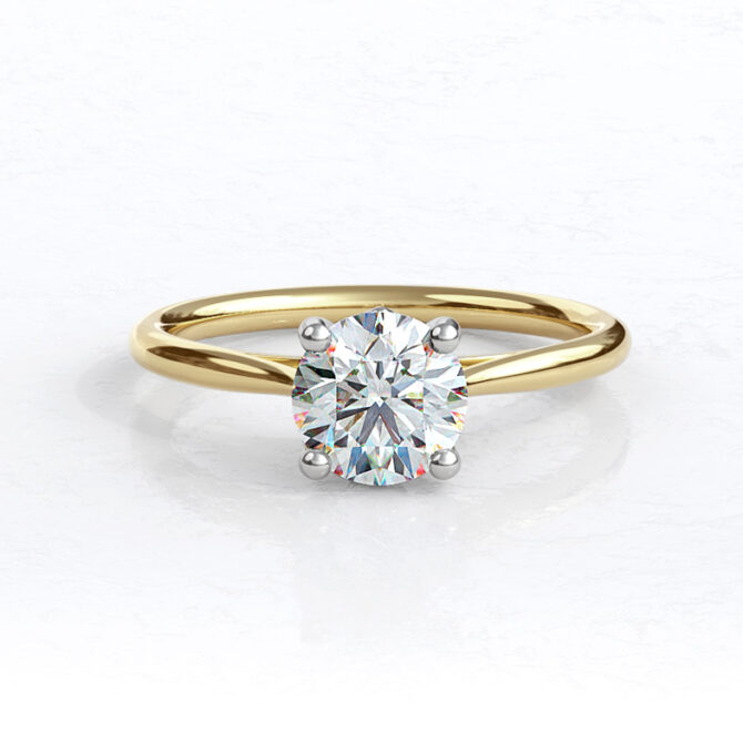1.00ct-18k-yellow-gold-four-claw-tulip-round-cut-solitaire-ring-image-3