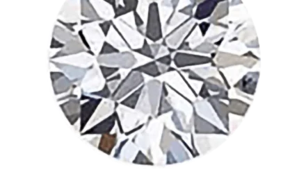 A round diamond