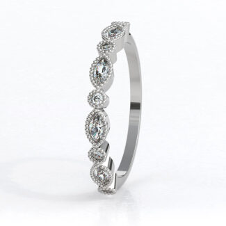 SB1605-0.30ct-marquise-and-round-cut-bezel-set-ladies-wedding-ring-image-2