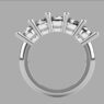 Custom made five stone eternity ring - SB5093 image 3