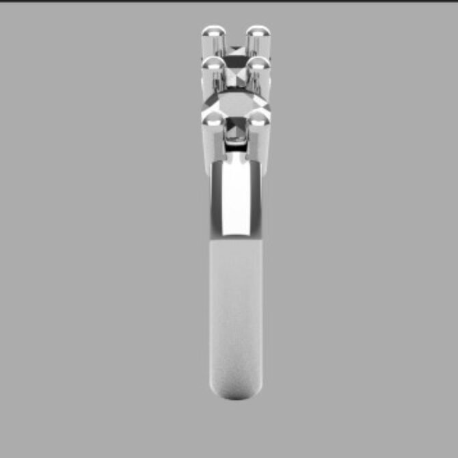 Custom made five stone eternity ring - SB5093 image 4