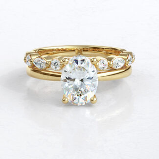 Custom made ladies diamond set wedding ring - SB4672 v4 image 03