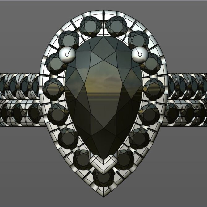 Custom made ladies diamond set wedding ring (for SB3530) - SB4645 quick image 05