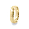GWR2035 Gents Weave Effect Gents Yellow Gold Wedding Ring