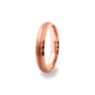 GWR2084 Gents Brushed Centre Rose Gold Wedding Ring