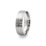 GWR2085 Gents Middle Cut Platinum Palladium Wedding Ring