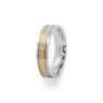 GWR3034 Gents 5mm 9k Yellow Gold Argent Wedding Ring