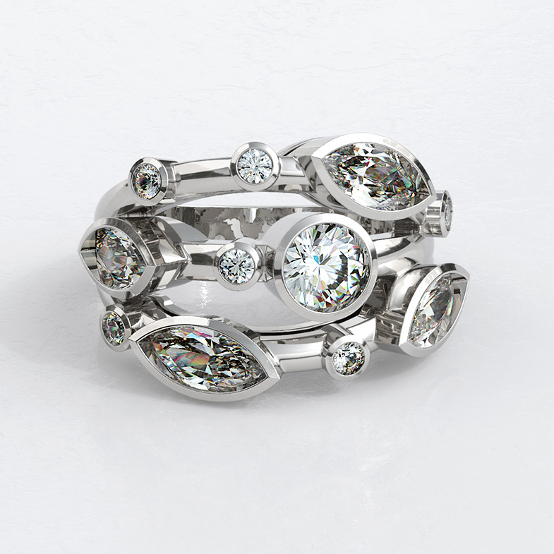 Bespoke Designed Boodles Style Ring SB3527