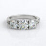 Custom Made Claw Set Wedding Ring SB3456 image 1