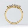 Custom Made Diamond Set Curved Wedding Ring SB3331 image 2