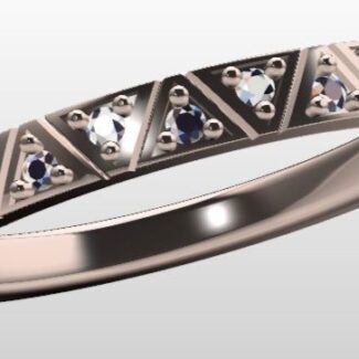 Custom Made Diamond Set Eternity Ring SB3692 image 2