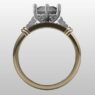Custom Made Diamond Set Wedding Ring SB3393 image 3