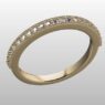 Custom Made Diamond Set Wedding Ring SB3403 image 2